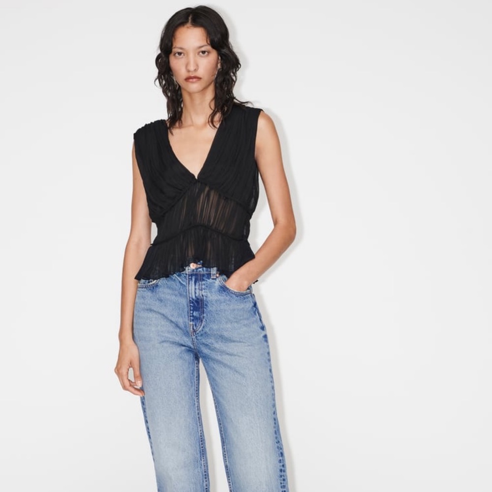 PLEATED TOP